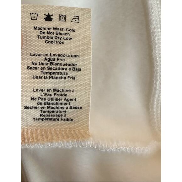 UGG Duffield Robe Womens Large Cream Fleece SOFT Comfort Classic Lux Angel Bath - Picture 13 of 16